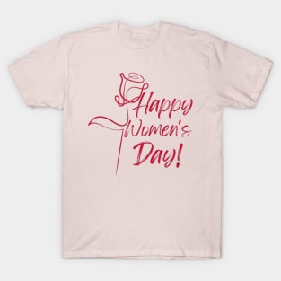 Happy Women's Day March 8 T-Shirt